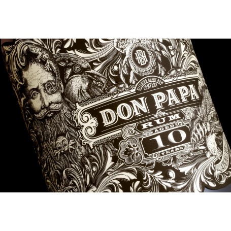 DON PAPA 10 ans - Rhum à 43% - 70Cl