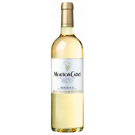 Bouteille de vin blanc Mouton Cadet 2015 - Vins et Cadeaux