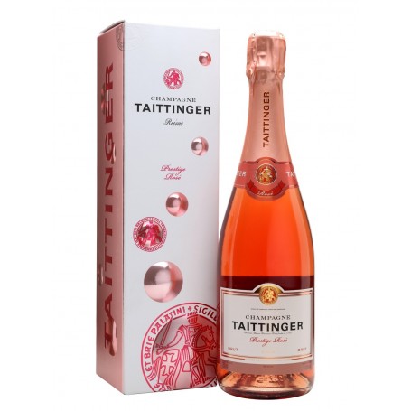 Bouteille de champagne Taittinger Prestige rosé - Vins et Cadeaux