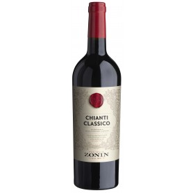 Bouteille de vin rouge Chianti Classico 2013 Zonin - Vins et Cadeaux