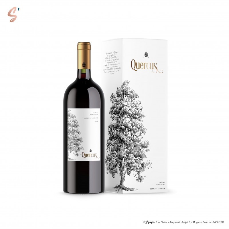 Vin rouge, Magnum Bordeaux Supérieur Quercus 2016 - Vins et Cadeaux