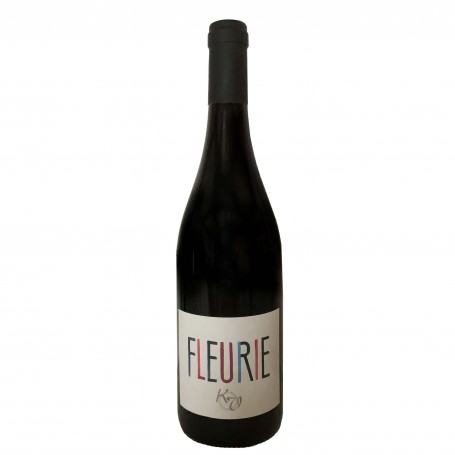 Bouteille de vin rouge BIO Beaujolais Fleurie 2018 - Vins et Cadeaux