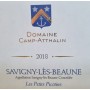 Bourgogne, Savigny les Beaune Les Petits Picotins Domaine Camp Atthalin 2018