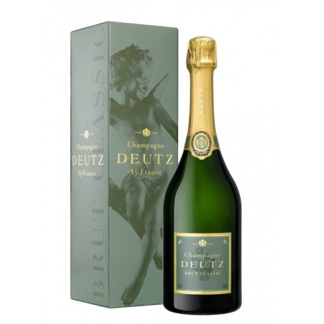 Bouteille de champagne Deutz brut Classic sous étui - Vins et Cadeaux