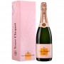 Bouteille de champagne Veuve Clicquot rosé sous coffret - Vins et Cadeaux