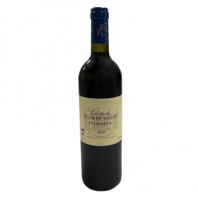 Bouteille de vin rouge Clos de Salles Pomerol 2012 - Vins et Cadeaux