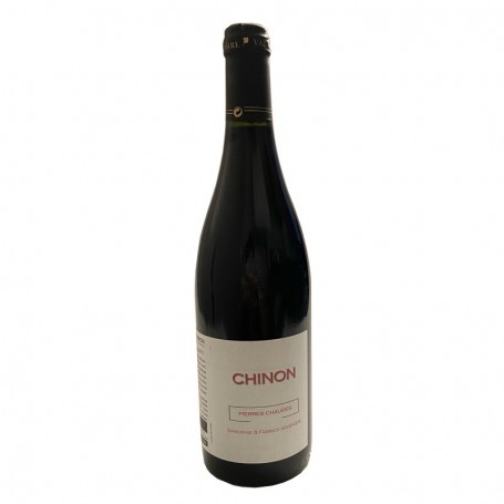 Bouteille de vin rouge Chinon Les Pierres Chaudes Domaine F Gasnier 2012 - Vins et Cadeaux