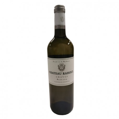 Bouteille de vin blanc Chateau Rahoul Graves 2014 - Vins et Cadeaux