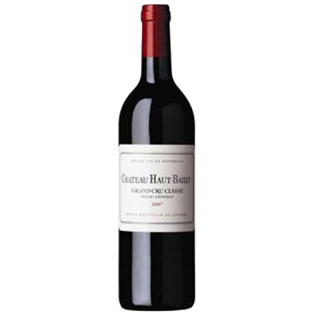 Bouteille de vin rouge Chateau Haut Bailly Pessac Léognan 2007 - Vins et Cadeaux