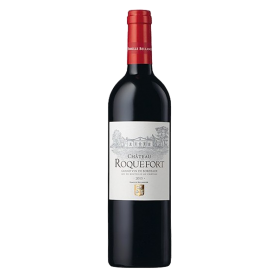 Bouteille de vin rouge Bordeaux Château Roquefort 2018 - Vins et Cadeaux