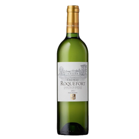 Bouteille de vin blanc Bordeaux Château Roquefort 2018 - Vins et Cadeaux