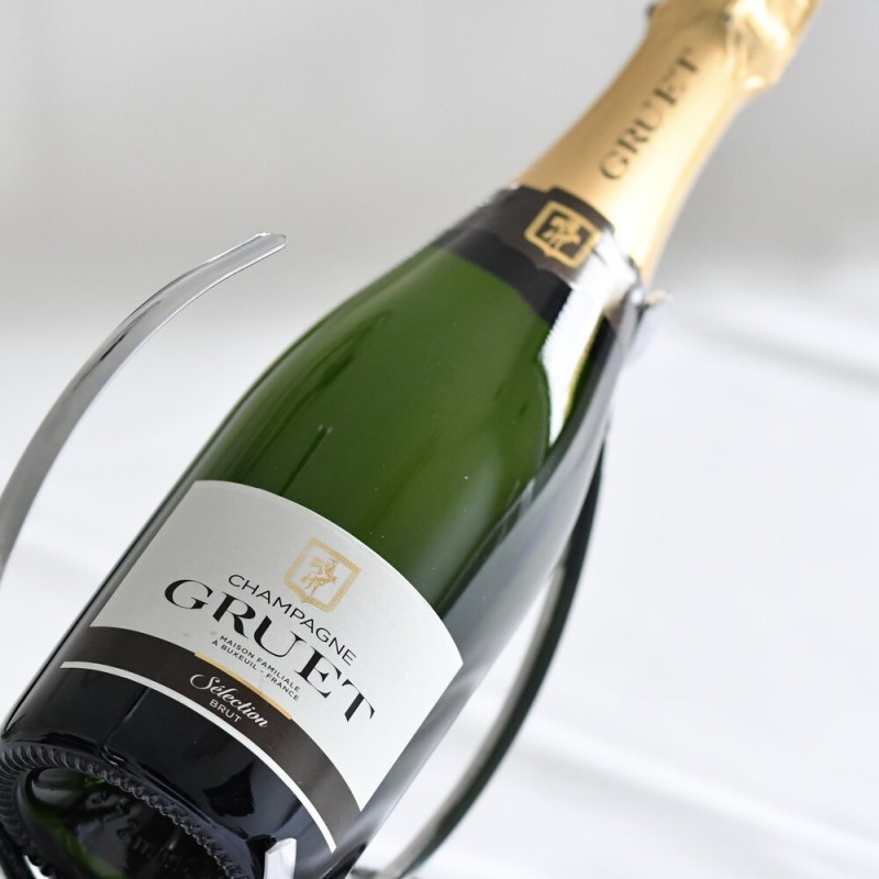Champagne Gruet Brut sélection sous étui Vins et Cadeaux