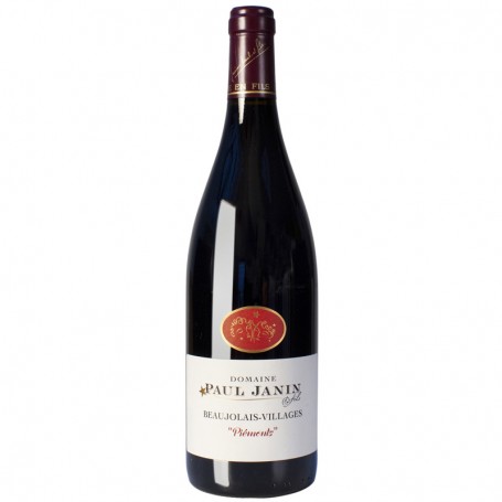 Bouteille de vin Beaujolais Village Rouge BIO 2020 - Vins et Cadeaux