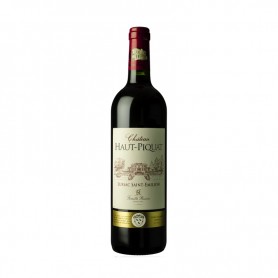 Bouteille de vin rouge Bordeaux Lussac Saint Emilion Château 2018 - Vins et Cadeaux