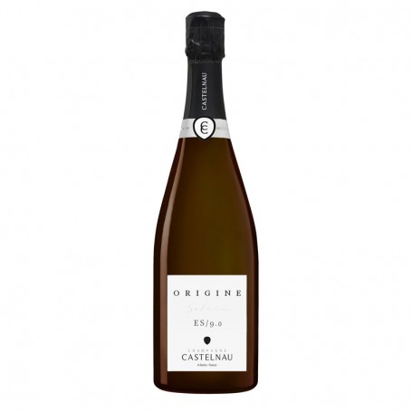 Bouteille de champagne BIO Castelnau cuvée Origine ES 9.0 Solera - Vins et Cadeaux