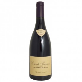 Bouteille de vin rouge Côtes de Beaune Les pierres blanches de Bourgogne 2017 - Vins et Cadeaux
