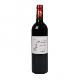 Bouteille de vin rouge Bordeaux Graves Château Bousquet 2018 -Vins et Cadeaux