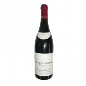 Bouteille de vin rouge Beaune Cent Vignes 1er cru de Bourgogne 1998 - Vins et Cadeaux