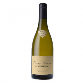 Bouteille de vin blanc Côte de Beaune Les pierres blanches de Bourgogne 2018 - Vins et Cadeaux