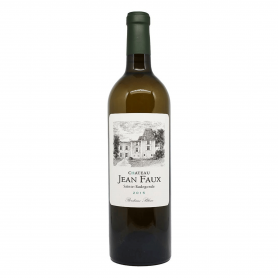 Bouteille de vin blanc Bordeaux Château Jean Faux "Sainte-Radegonde" 2018 - Vins et Cadeaux