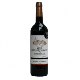 Bouteille de vin rouge Vieux Château Renaissance de Bordeaux 2011 - Vins et Cadeaux