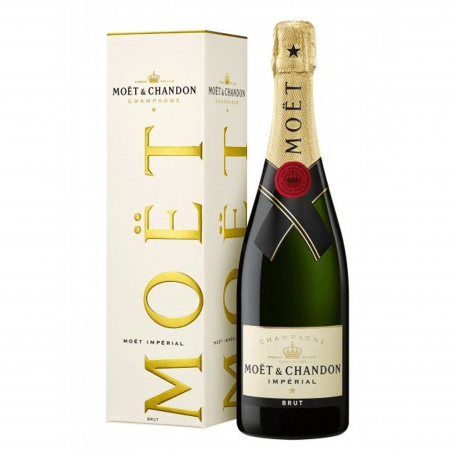 Bouteille de champagne Moet & Chandon brut Imperial sous etui - Vins et Cadeau