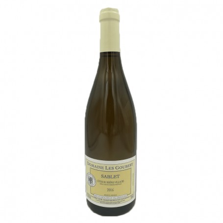 Côtes du Rhône Sablet blanc 2016 Domaine les Goubert