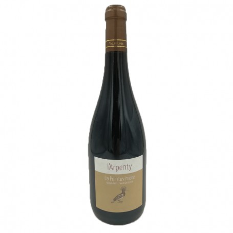 Bouteille de vin rouge Chinon "La Pointevinière" 2018 Domaine L'Arpenty - Vins et cadeaux