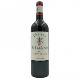 Bouteille de vin rouge Chateau Moulin de la Rose Saint Julien 2011 - Vins et Cadeaux
