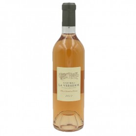 Bouteille de vin rosé Chateau la Verrerie Vallée du Rhône 2012 - Vins et Cadeaux