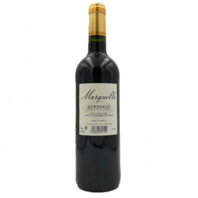 Bouteille de vin rouge Bordeaux Marquille rouge 2014 - Vins et Cadeaux