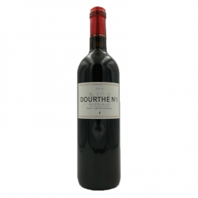 Bouteille de vin rouge Bordeaux Dourthe N°1 2014 - Vins et Cadeaux