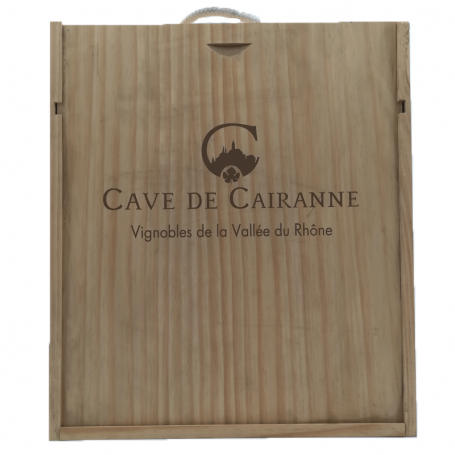 Coffret 3 bouteilles BIO Cave de Cairanne - Vins et Cadeaux
