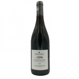 Bouteille de vin rouge Chinon "Les Morinières" 2016 Joseph Mellot - Vin set Cadeaux