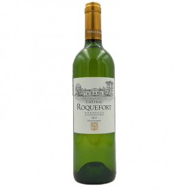 Bouteille de vin blanc Bordeaux Château Roquefort 2017 - Vins et Cadeaux