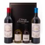 Coffret Epicure Vin rouge, vin blanc, et huile d'Olive du Chateau d'Estoublon