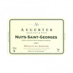 Bourgogne, Nuits Saint Georges Récolte du domaine Aegerter 2012