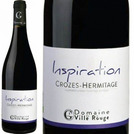 Crozes Hermitage rouge 2021, Cuvée Inspiration Domaine de la ville rouge