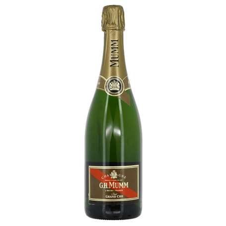 Champagne Mumm Grand Cru, sous étui.