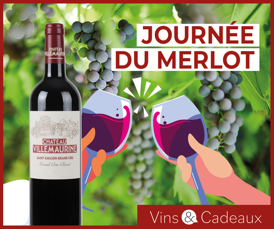 Cépage Merlot, Vins Chateau Villemaurine - Vins et Cadeaux